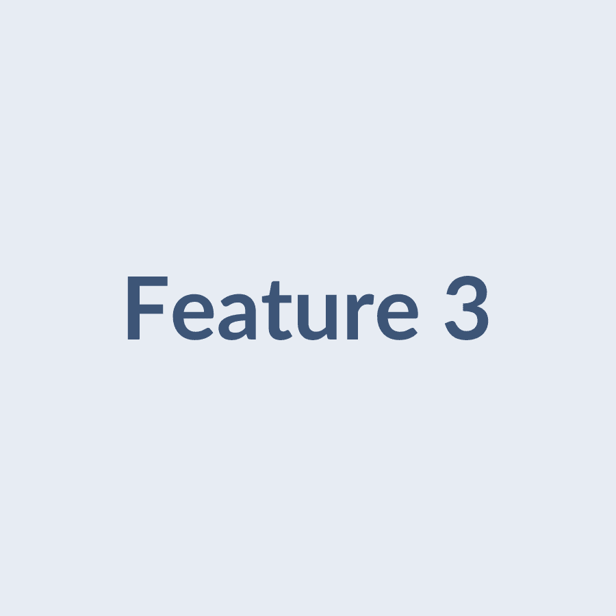 Placeholder — Feature tile 3