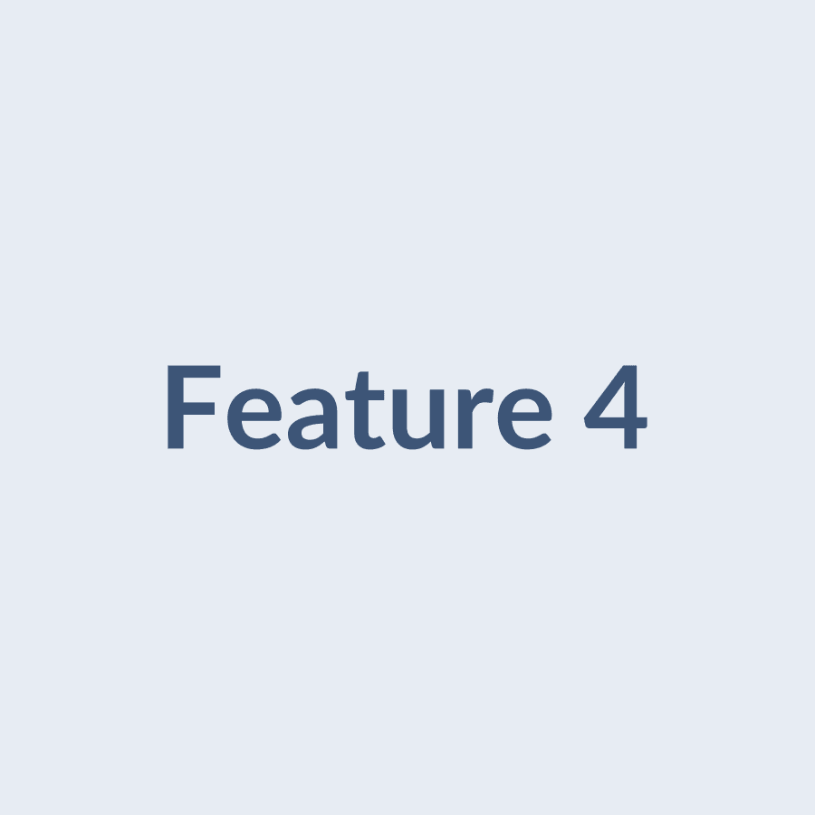 Placeholder — Feature tile 4